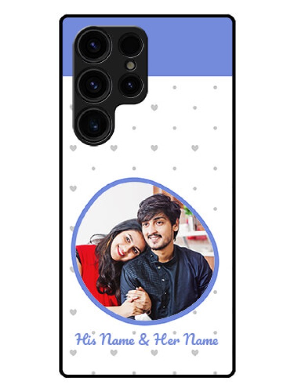 Custom Galaxy S23 Ultra 5G Photo Printing on Glass Case - Premium Case Design