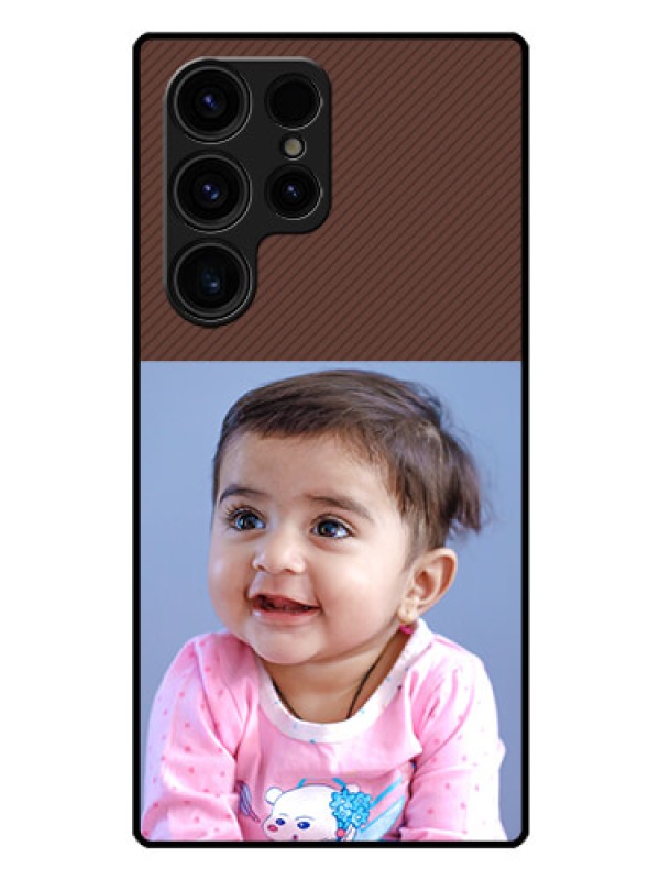 Custom Galaxy S23 Ultra 5G Custom Glass Mobile Case - Elegant Case Design