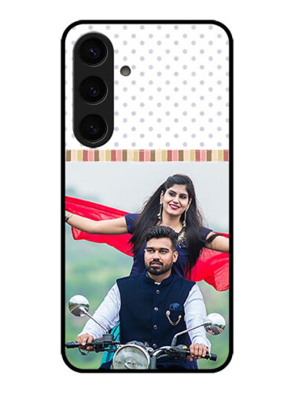 Custom Samsung Galaxy S24 5G Custom Glass Phone Case - Cute Family Design