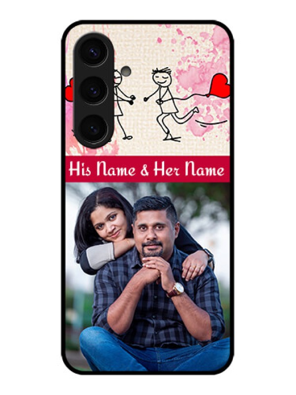 Custom Samsung Galaxy S24 5G Custom Glass Phone Case - You And Me Case Design