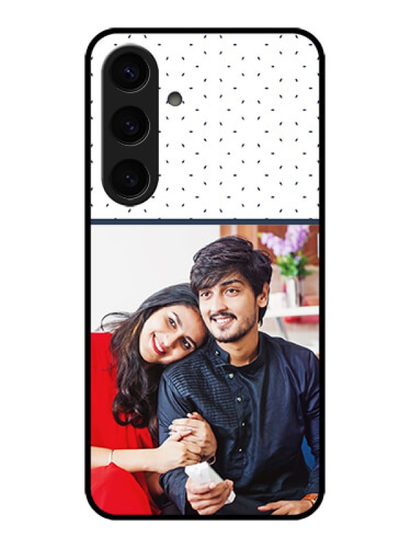 Custom Samsung Galaxy S24 5G Custom Glass Phone Case - Premium Dot Design
