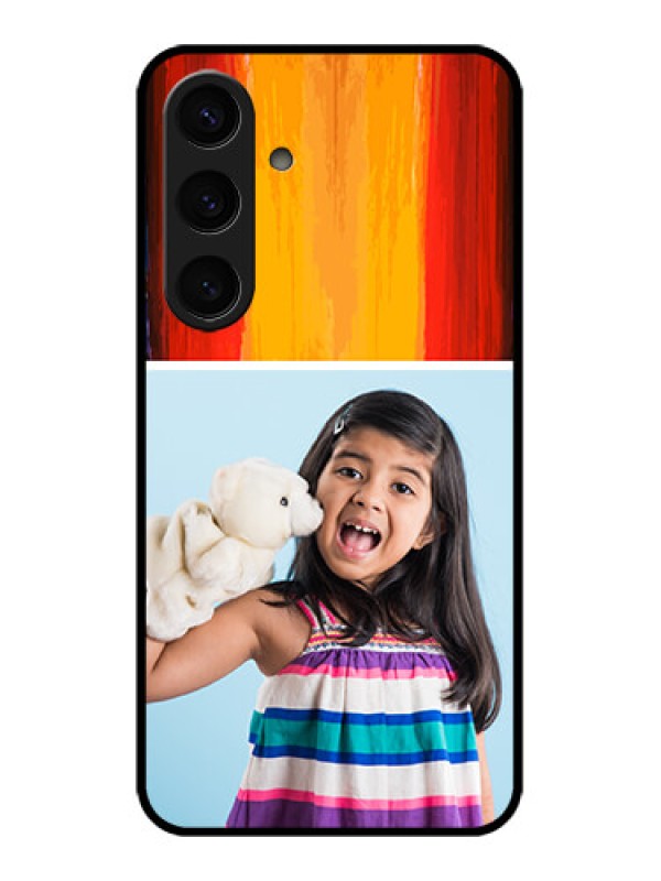 Custom Samsung Galaxy S24 5G Custom Glass Phone Case - Multi Color Design