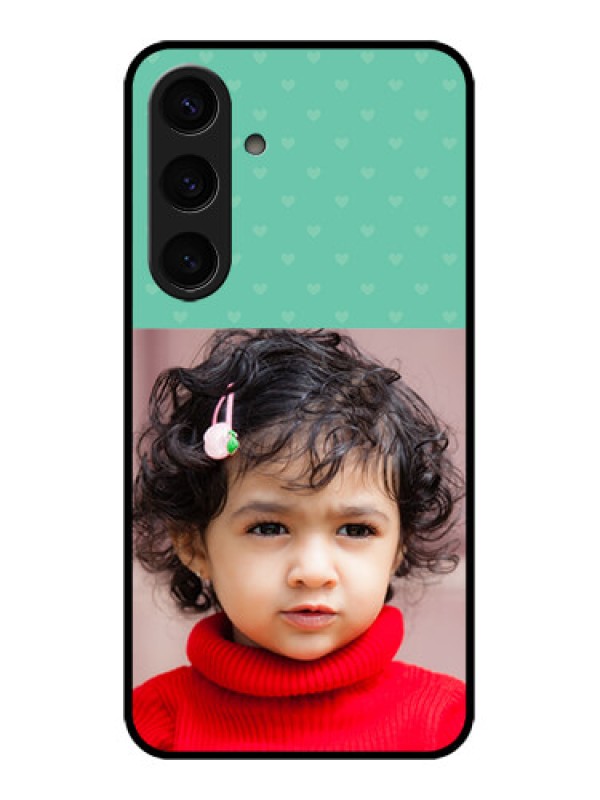 Custom Samsung Galaxy S24 5G Custom Glass Phone Case - Lovers Picture Design