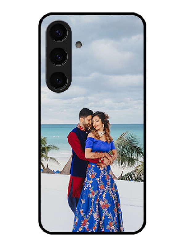 Custom Samsung Galaxy S24 5G Custom Glass Phone Case - Upload Full Picture Design