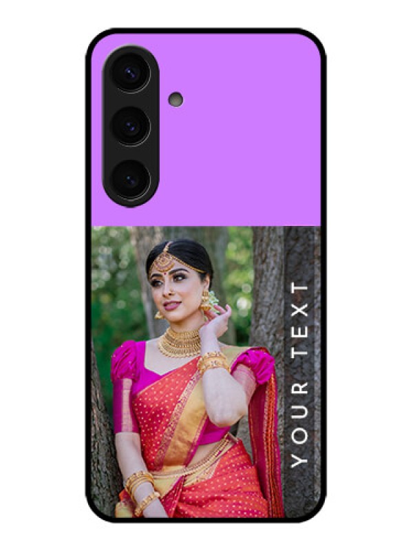 Custom Samsung Galaxy S24 5G Custom Glass Phone Case - Birthday Icons Design
