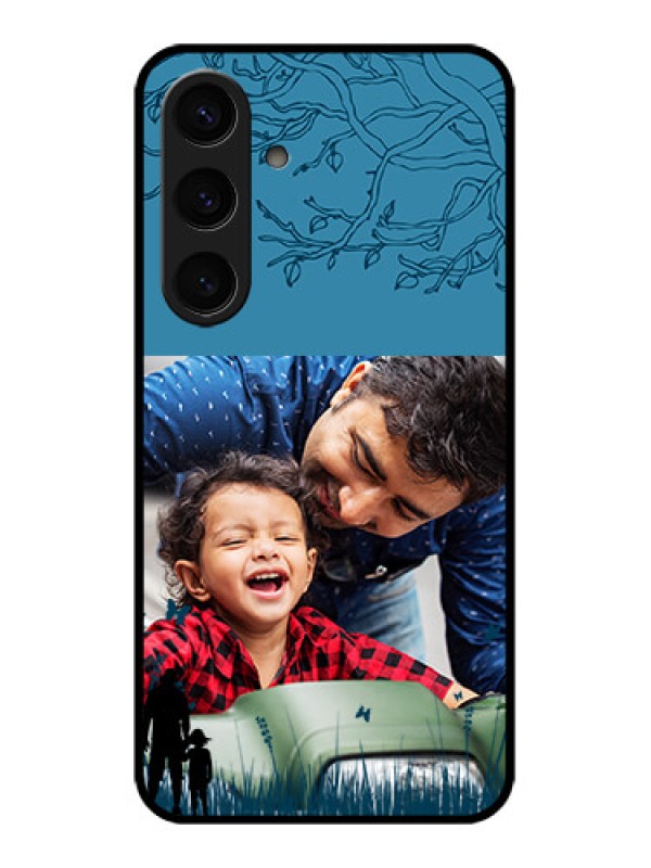 Custom Samsung Galaxy S24 5G Custom Glass Phone Case - Best Dad Design