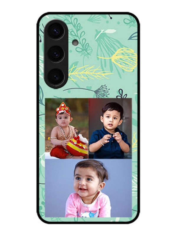 Custom Samsung Galaxy S24 5G Custom Glass Phone Case - Forever Family Design