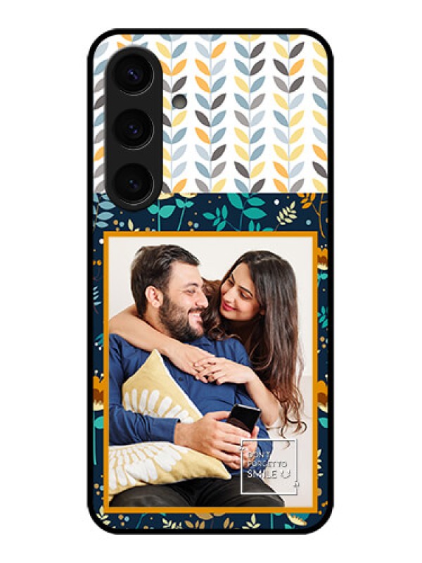 Custom Samsung Galaxy S24 5G Custom Glass Phone Case - Pattern Design