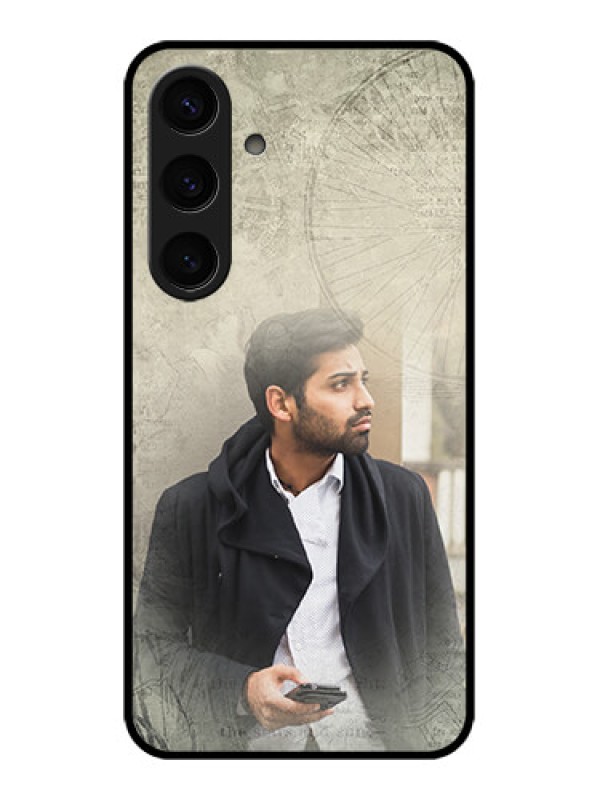 Custom Samsung Galaxy S24 5G Custom Glass Phone Case - With Vintage Design