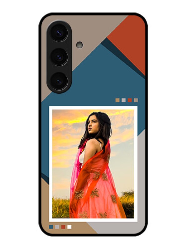 Custom Samsung Galaxy S24 5G Custom Glass Phone Case - Retro Color Pallet Design