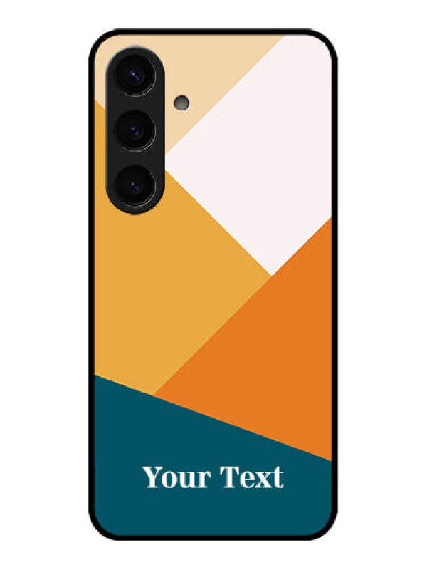 Custom Samsung Galaxy S24 5G Custom Glass Phone Case - Stacked Multi - Colour Design