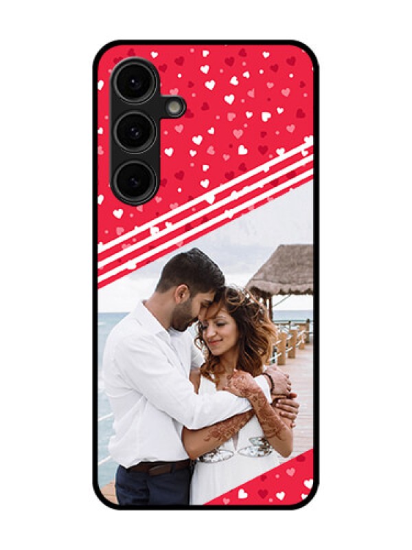 Custom Galaxy S24 FE 5G Custom Glass Phone Case - Valentines Gift Design