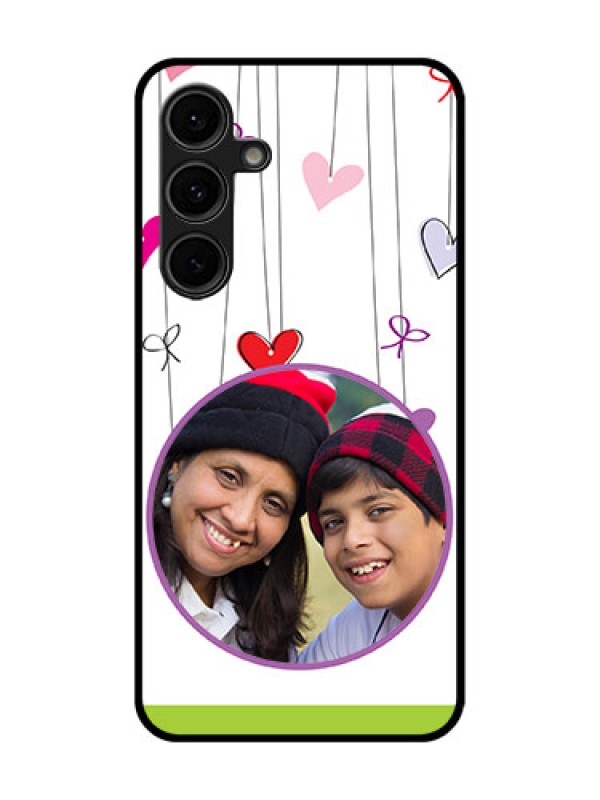 Custom Galaxy S24 FE 5G Custom Glass Phone Case - Cute Kids Phone Case Design