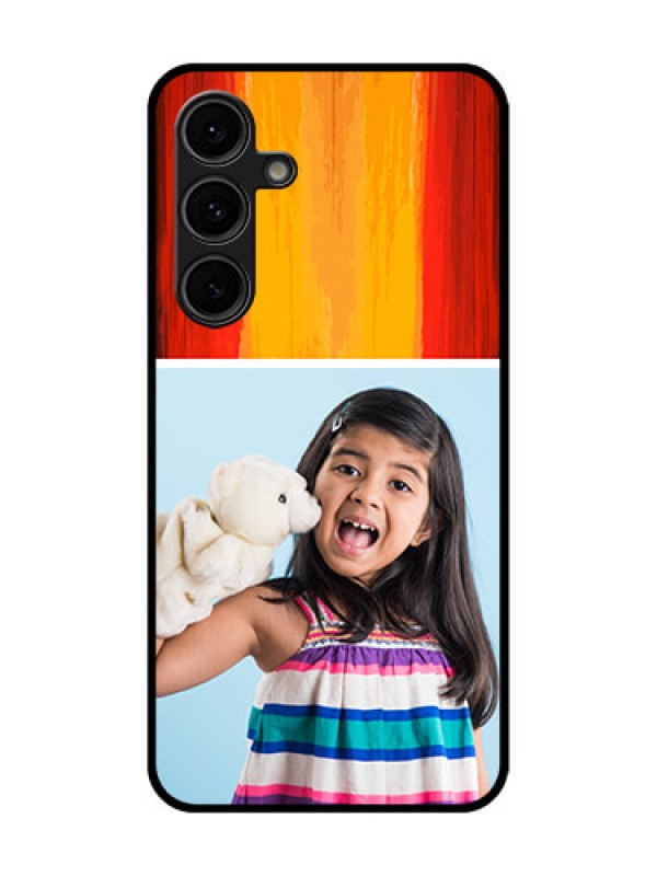 Custom Galaxy S24 FE 5G Custom Glass Phone Case - Multi Color Design