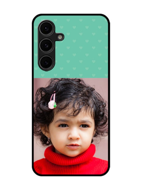 Custom Galaxy S24 FE 5G Custom Glass Phone Case - Lovers Picture Design