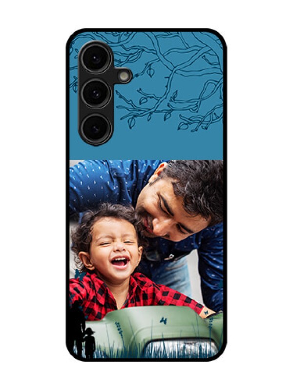 Custom Galaxy S24 FE 5G Custom Glass Phone Case - Best Dad Design