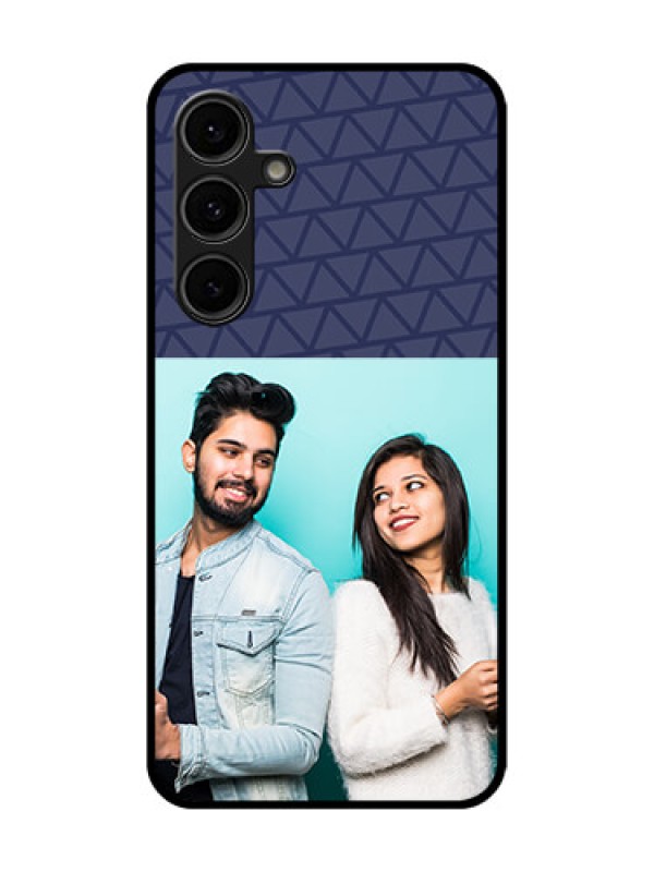 Custom Galaxy S24 FE 5G Custom Glass Phone Case - With Best Friends Design