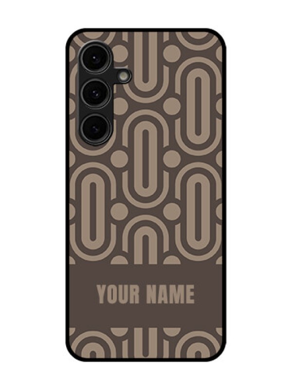 Custom Galaxy S24 FE 5G Custom Glass Phone Case - Captivating Zero Pattern Design