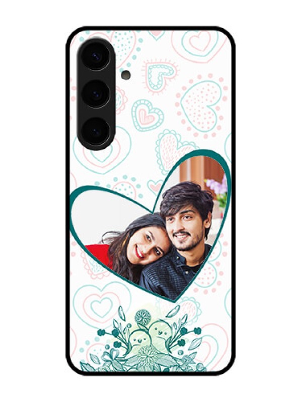 Custom Samsung Galaxy S24 Plus 5G Custom Glass Phone Case - Premium Couple Design