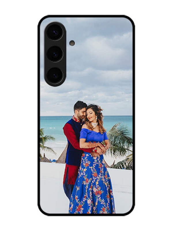 Custom Samsung Galaxy S24 Plus 5G Custom Glass Phone Case - Upload Full Picture Design