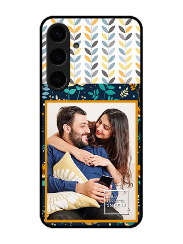Custom Samsung Galaxy S24 Plus 5G Custom Glass Phone Case - Pattern Design