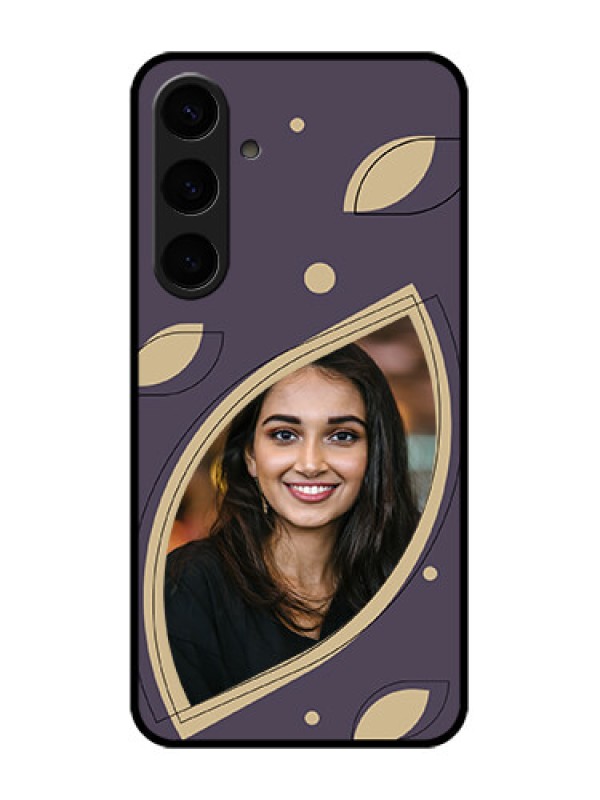 Custom Samsung Galaxy S24 Plus 5G Custom Glass Phone Case - Falling Leaf Design