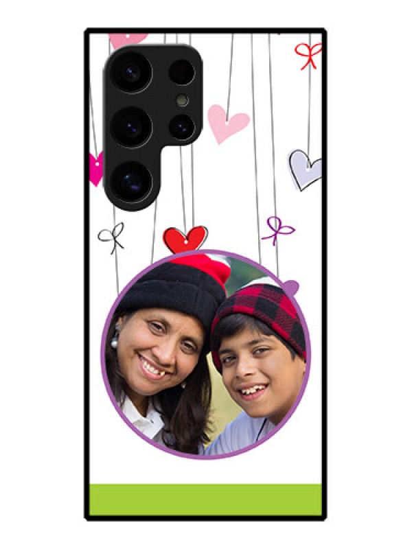 Custom Samsung Galaxy S24 Ultra 5G Custom Glass Phone Case - Cute Kids Phone Case Design