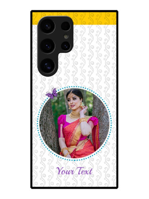 Custom Samsung Galaxy S24 Ultra 5G Custom Glass Phone Case - Girls Premium Case Design