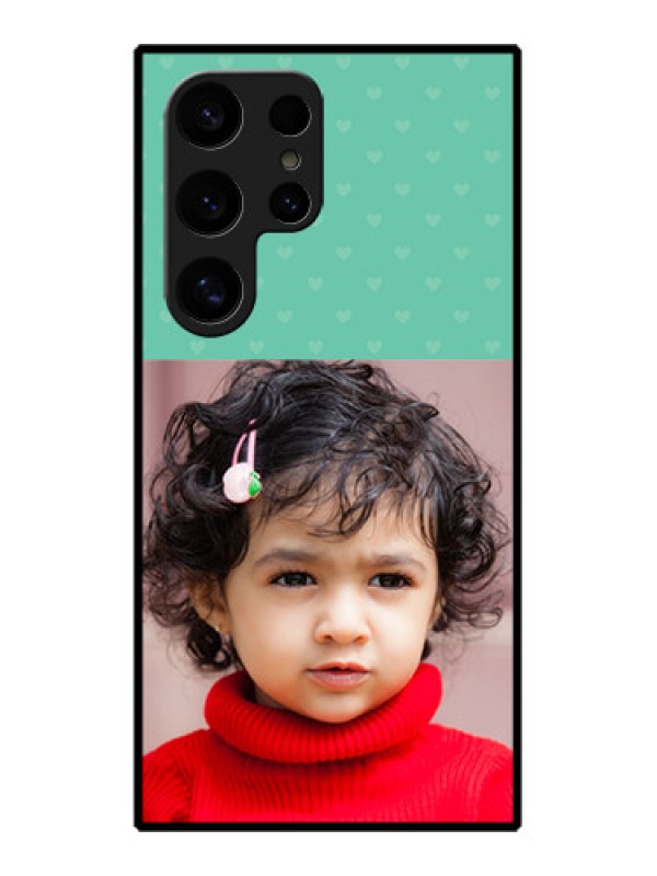 Custom Samsung Galaxy S24 Ultra 5G Custom Glass Phone Case - Lovers Picture Design