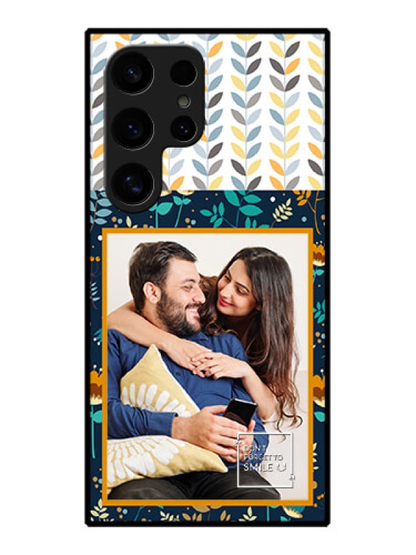 Custom Samsung Galaxy S24 Ultra 5G Custom Glass Phone Case - Pattern Design