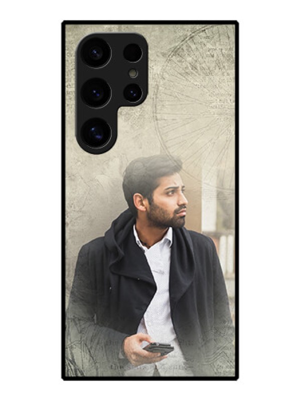 Custom Samsung Galaxy S24 Ultra 5G Custom Glass Phone Case - With Vintage Design