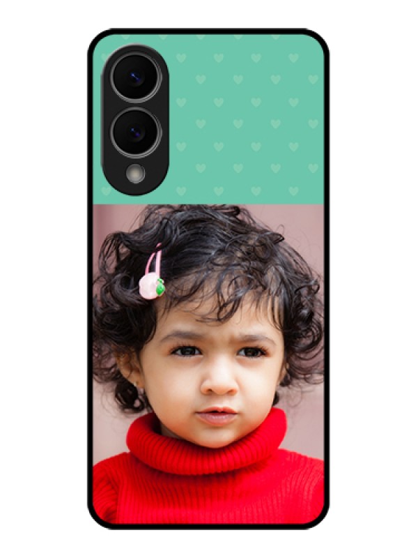 Custom Samsung Galaxy S25 Edge 5G Custom Glass Phone Case - Lovers Picture Design