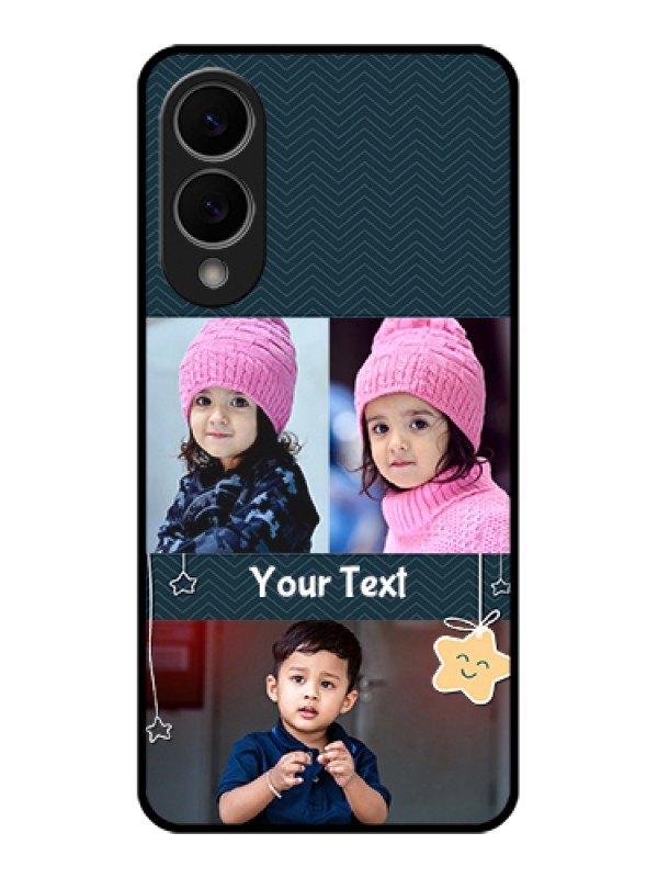 Custom Samsung Galaxy S25 Edge 5G Custom Glass Phone Case - Hanging Stars Design