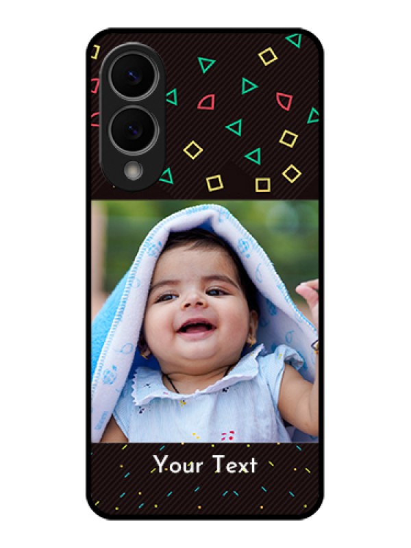 Custom Samsung Galaxy S25 Edge 5G Custom Glass Phone Case - With Confetti Birthday Design