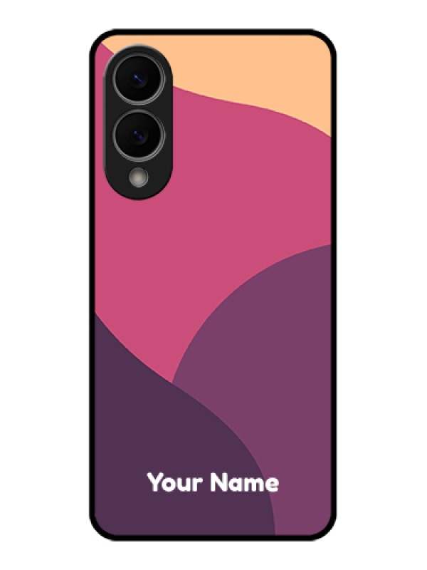 Custom Samsung Galaxy S25 Edge 5G Custom Glass Phone Case - Mixed Multi - Colour Abstract Art Design