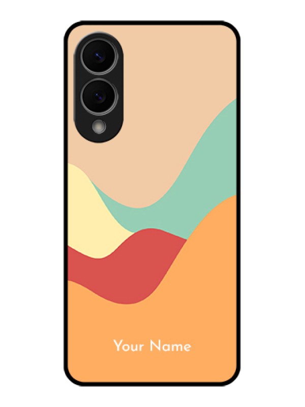 Custom Samsung Galaxy S25 Edge 5G Custom Glass Phone Case - Ocean Waves Multi - Colour Design