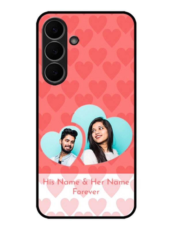 Custom Samsung Galaxy S25 FE 5G Custom Glass Phone Case - Couple Pic Upload Design