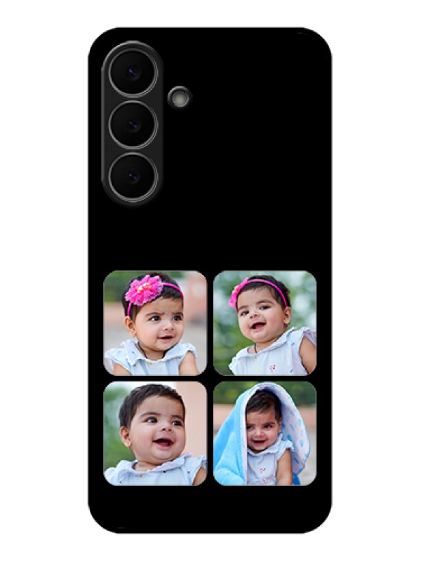 Custom Samsung Galaxy S25 FE 5G Custom Glass Phone Case - Multiple Pictures Design