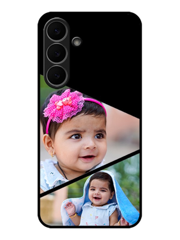 Custom Samsung Galaxy S25 FE 5G Custom Glass Phone Case - Semi Cut Design