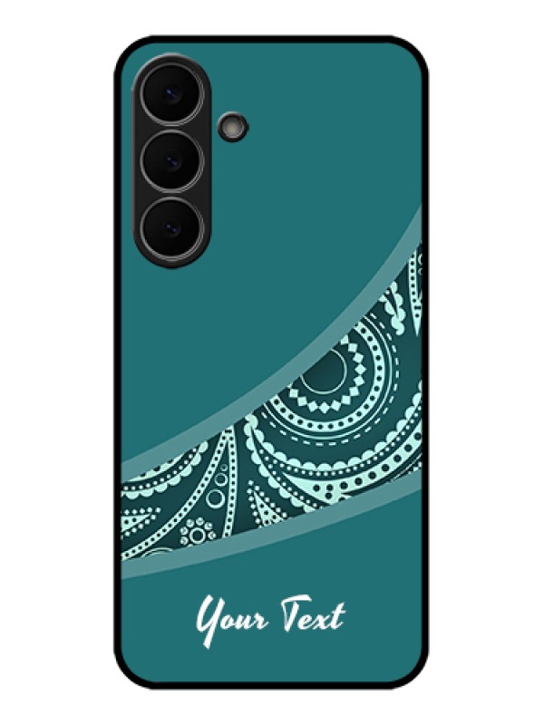 Custom Samsung Galaxy S25 FE 5G Custom Glass Phone Case - Semi Visible Floral Design