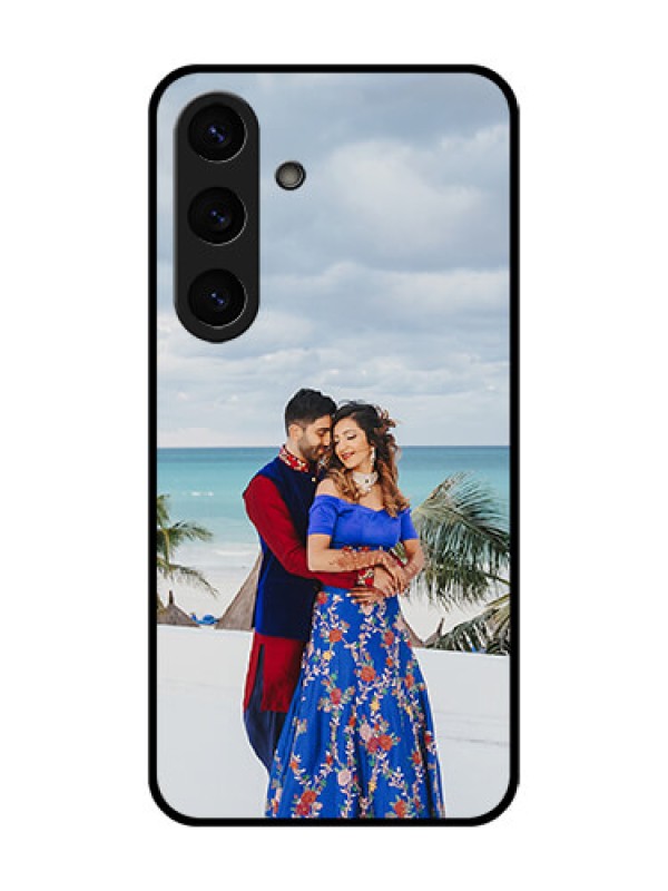 Custom Galaxy S25 Plus 5G Custom Glass Phone CaseUpload Full Picture Design