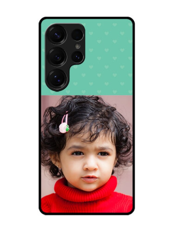 Custom Galaxy S25 Ultra 5G Custom Glass Phone CaseLovers Picture Design
