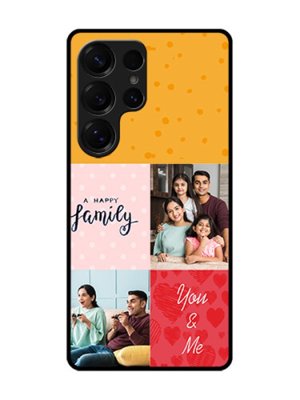 Custom Galaxy S25 Ultra 5G Custom Glass Phone CaseImages With Quotes Design