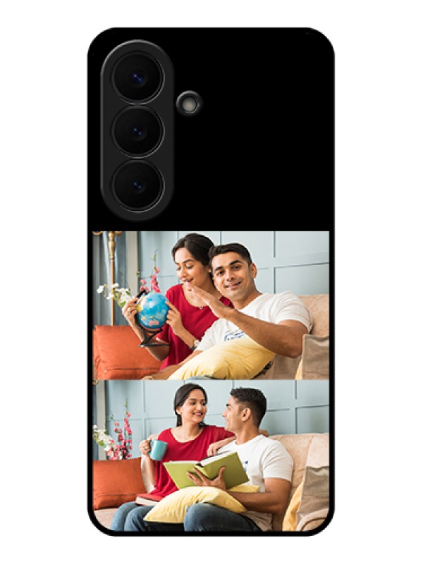 Custom Samsung Galaxy S26 5G Custom Glass Phone Case - 2 Images Design