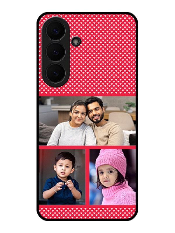 Custom Samsung Galaxy S26 Plus 5G Custom Glass Phone Case - Bulk Photo Upload Design