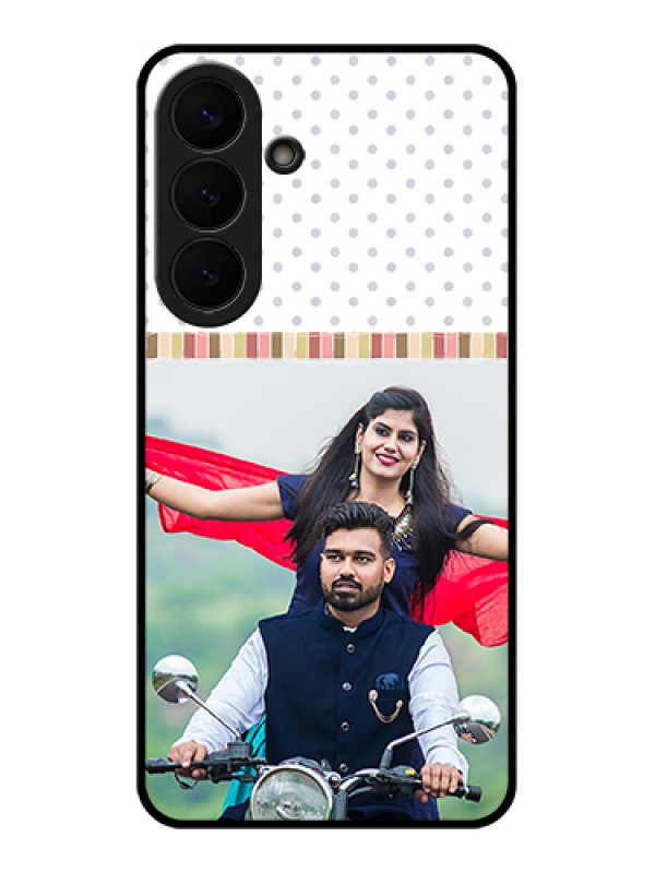 Custom Samsung Galaxy S26 Plus 5G Custom Glass Phone Case - Cute Family Design