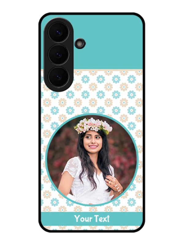 Custom Samsung Galaxy S26 Plus 5G Custom Glass Phone Case - Beautiful Flowers Design