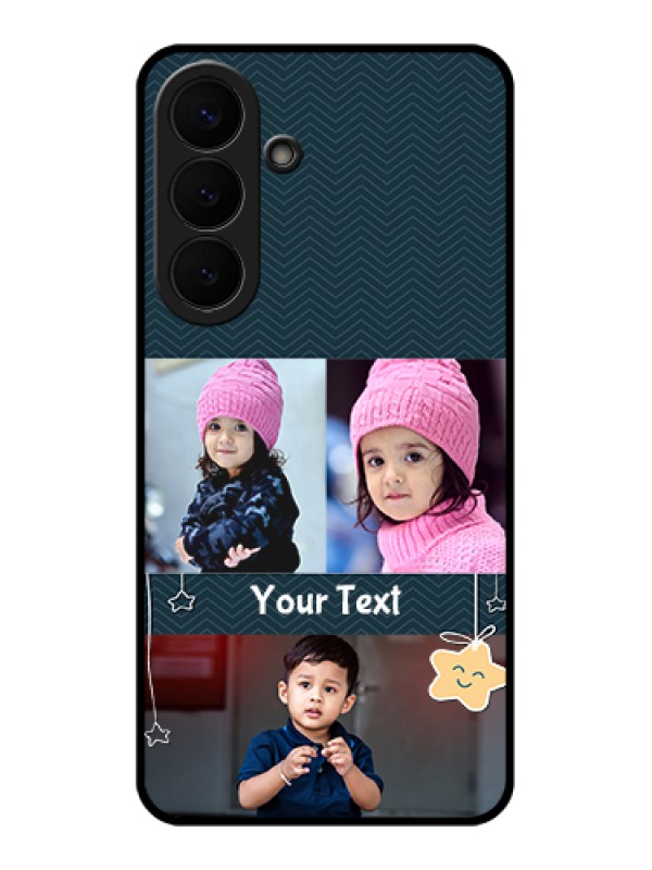 Custom Samsung Galaxy S26 Plus 5G Custom Glass Phone Case - Hanging Stars Design