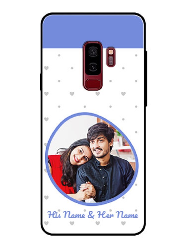 Custom Samsung Galaxy S9 Plus Photo Printing on Glass Case  - Premium Case Design