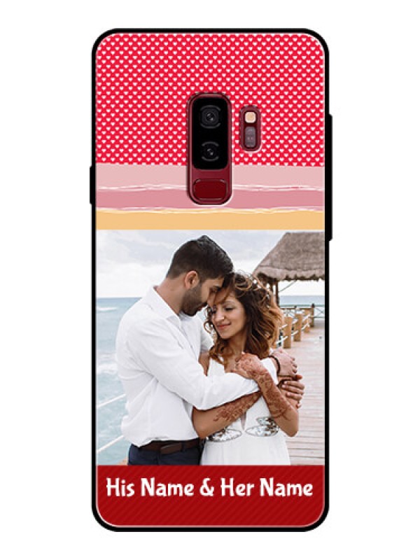 Custom Samsung Galaxy S9 Plus Custom Glass Mobile Case  - Premium Case Design